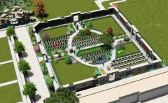 上海卫家角息园四序坊景观壁葬