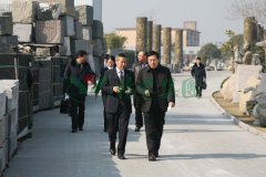 区向导考察团莅临ag尊龙凯时中国官网集团检查指导事情